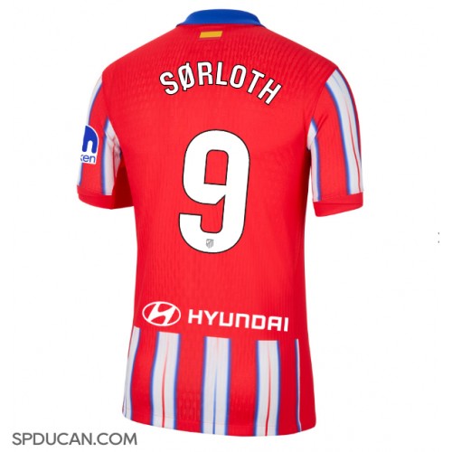 Muški Nogometni Dres Atletico Madrid Alexander Sorloth #9 Domaci 2024-25 Kratak Rukav